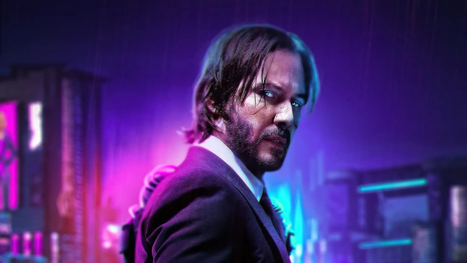 John Wick 2 filminden bir sahne