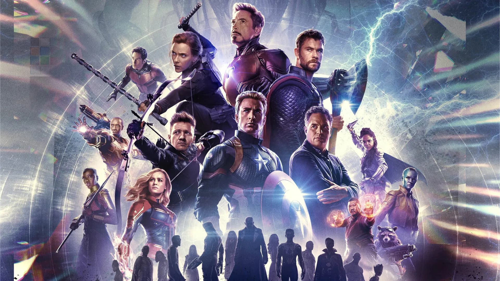 Avengers: Endgame filminden bir sahne