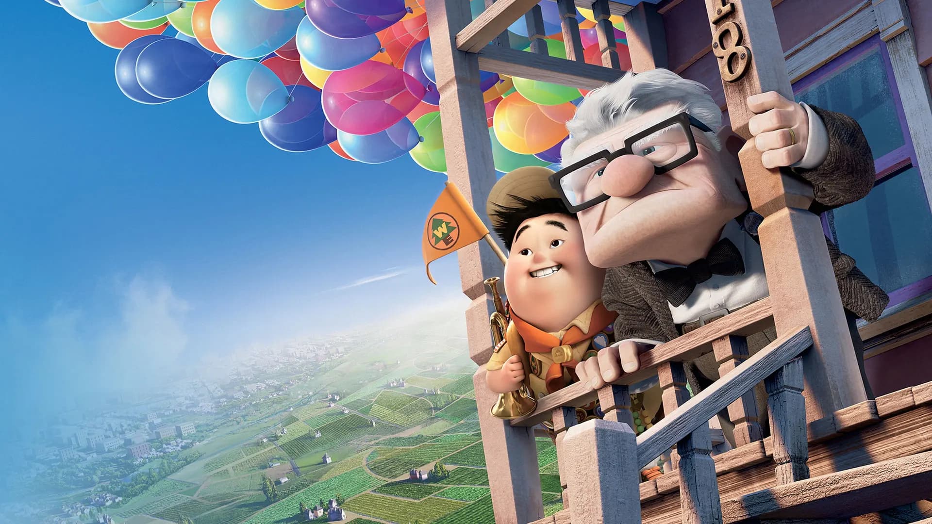 Yukarı filminden bir sahne