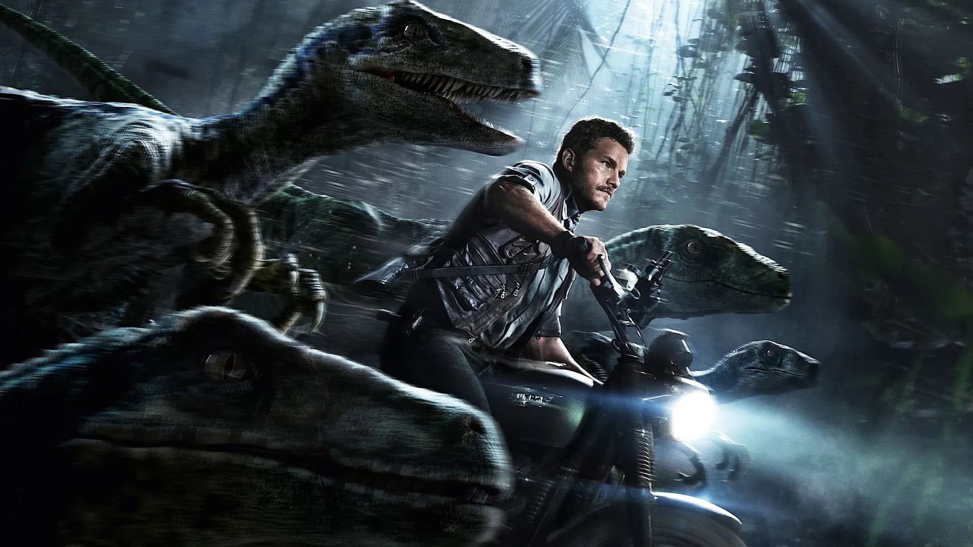 Jurassic World filminden bir sahne